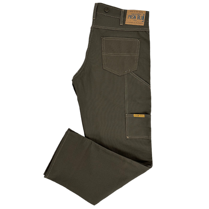 PRISON BLUES ダブルニージーンズ Double Knee Jeans with buttons